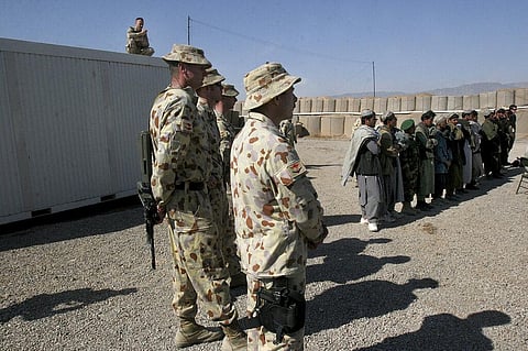 Australian soldiers, part of the International Security Assistance Force stationed in Afghanistan. (File photo | AP)