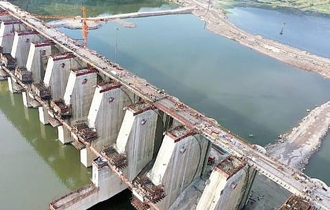 Polavaram Irrigation Project.