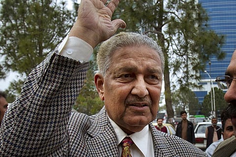Pakistani nuclear scientist AQ Khan (File photo| AP)