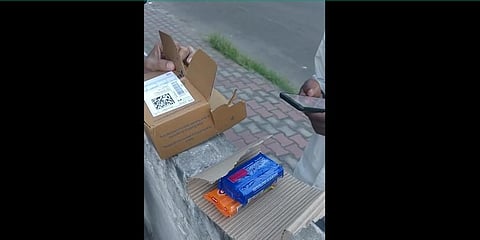 Flipkart delivered two bars of Nirma soap to customer instead of iPhone 12. (Photo | Youtube screengrab)