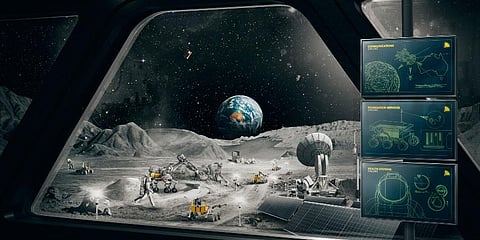 Australia has agreed to build a 20-kilogram (44-pound) semi-autonomous lunar rover for NASA to take to the moon as early as 2026 in search of oxygen. (Photo | AP)