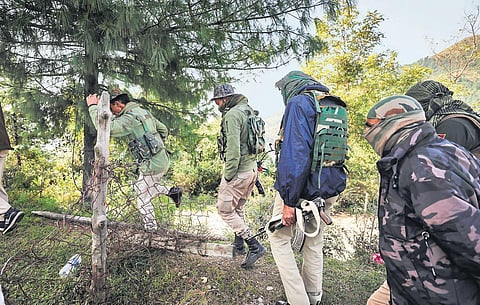 Security personnel in Rajouri district (File Photo | PTI)