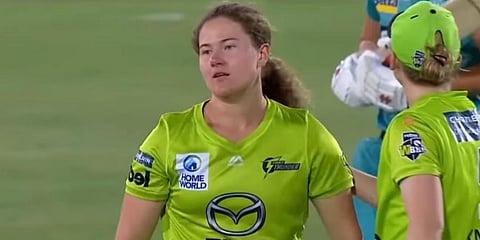 Sydney Thunder's new captain Hannah Darlington (Photo | YouTube screengrab)
