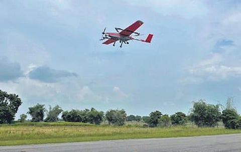 T-Works’ UAV covers 45 km in 33 minutes