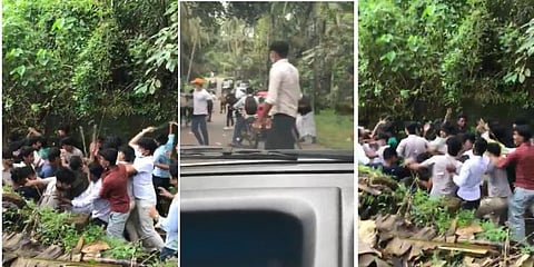 In shocking video, school kids seen engaged in violent fight in Kerala's Kozhikode