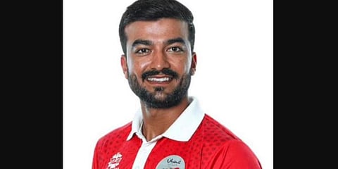 Oman all-rounder Ayaan Mohammed Khan