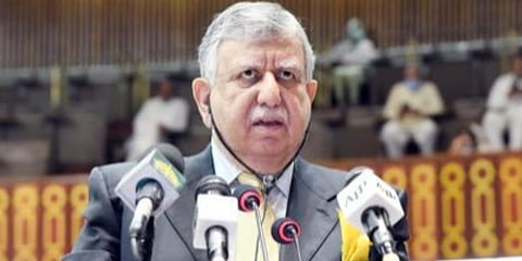 Pakistan Finance Minister Shaukat Tarin (Photo| Twitter)