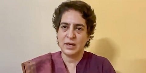 Congress General Secretary Priyanka Gandhi Vadra. (File Photo | PTI)