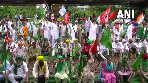 Samyukta Kisan Morcha has called for nationwide 'Rail roko' in protest against the incident. (Photo | ANI)
