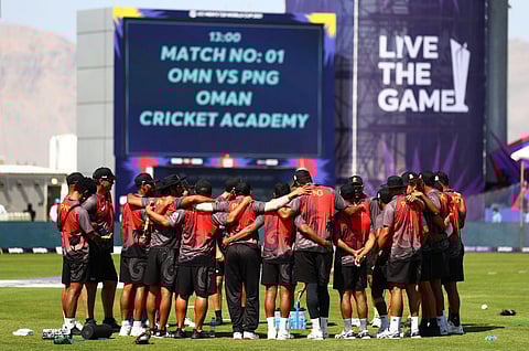 Papua New Guinea Cricket team (Photo | ICC)
