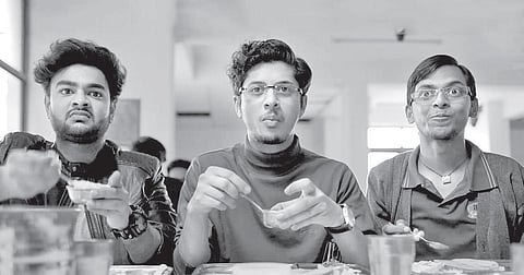 Stills from popular TVF shows Kota Factory