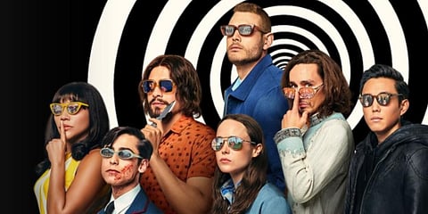 A still from 'The Umbrella Academy'.