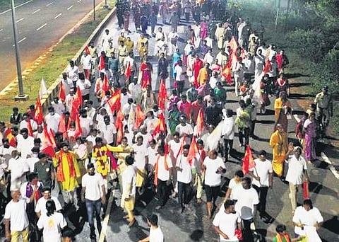 Giri Pradakshina resumes at Srisailam after seven months