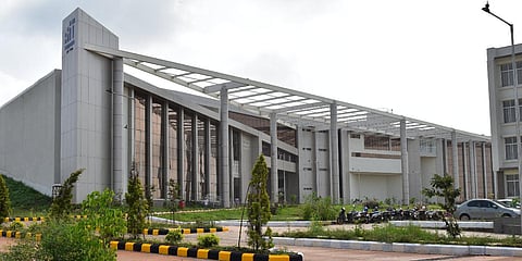 View of the new campus of IIIT Dharwad. (Photo| EPS)