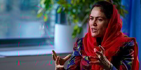 One of the Afghanistan's once-prominent female leaders, a Former parliament member, candidate for president and a nominee for the Nobel Peace Prize, Fawzia Koofi. (Photo | AP)