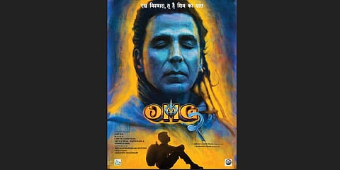A poster of OMG 2 featuring Akshay Kumar