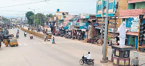A view of Badvel town in Kadapa district on Friday I Express