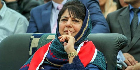 PDP president Mehbooba Mufti Mehbooba Mufti (Photo | PTI)