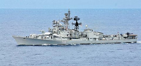 Four sailors injured in INS Ranvijay fire