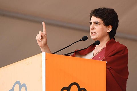 AICC general-secretary Priyanka Gandhi Vadra (Photo| Twitter/ @INCIndia)