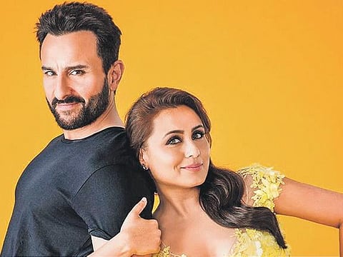 Saif Ali Khan and Rani Mukerji
