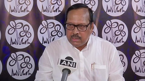 TMC's Sukhendu Sekhar Ray (Photo | Twitter/ANI)