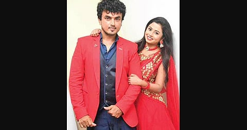 Dhanush and Sulaksha Kaira