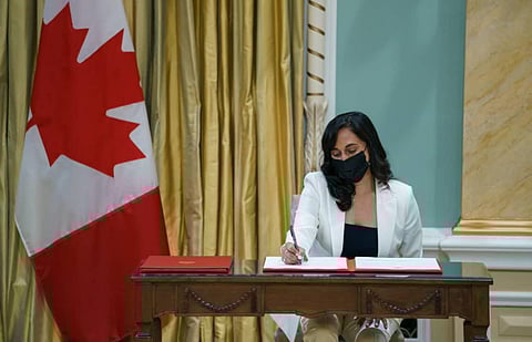 Newly-appointed Canada Defence Minister Anita Anand (Photo | Anita Anand, Twitter)