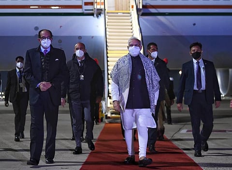 Modi said he will be visiting Rome and the Vatican City from October 29-31 at the invitation of Italian Prime Minister Mario Draghi. (Photo | Twitter/@narendramodi)