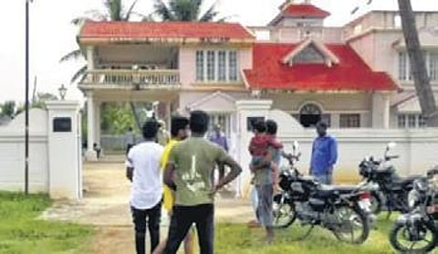 The farmhouse in Gajanur