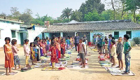 The first Pathshalas were started by Santosh Kumar