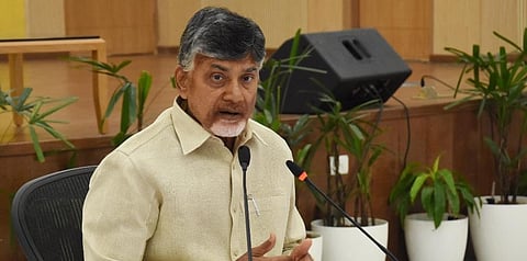 TDP supremo and leader of opposition N Chandrababu Naidu. (File photo | Express)