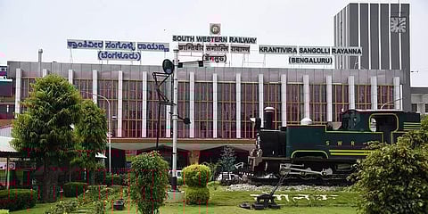 The exterior of KSR station. (File photo | Express)