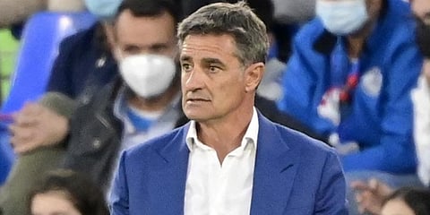 Getafe coach Michel Gonzalez (Photo | AFP)