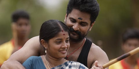 A still from 'Draupathi'.