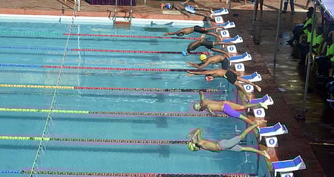 Pool, badminton court and gymnastics hall benefit from renovations. (Photo | Martin Louis, EPS)