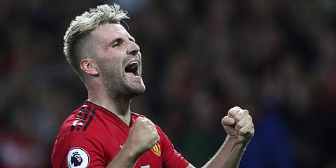 Manchester United defender Luke Shaw (Photo | AP)