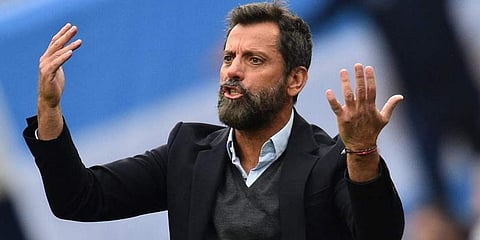 Getafe gaffer Quique Sanchez Flores (Photo | AP)
