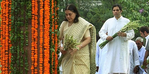 In a series of tweets, Varun Gandhi condemned the Lakhimpur Kheri violence in which eight people were crushed to death by a speeding car that belonged to MoS for Home Ajay Mishra's son. (Photo | PTI)