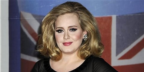 Singer Adele (File photo| AP)