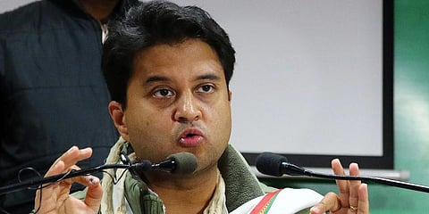 Union Minister for Civil Aviation Jyotiraditya Scindia (Photo | PTI)