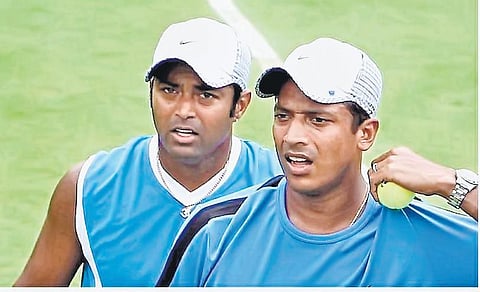 Leander Paes and Mahesh Bhupathi.