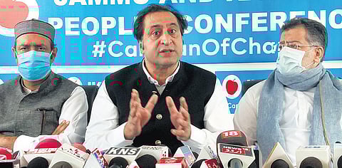 Peoples Conference Chairman Sajjad Lone (Photo | Zahoor Punjabi)