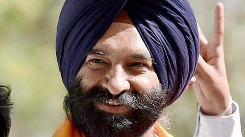 Former Delhi Sikh Gurudwara Management Committee chief Manjinder Singh Sirsa (File photo)