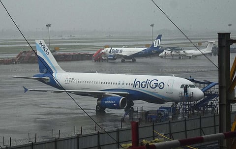 Airport officials are continuously monitoring the weather updates (Photo | Ashwin Prasath, EPS)
