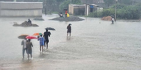 Fairly widespread to widespread light to moderate rainfall is possible across Tamil Nadu, south coastal Andhra Pradesh, and Kerala, over the next five days, the Met Department has said. (File Photo)