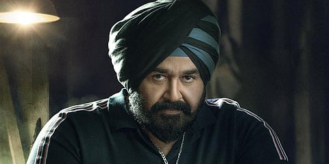 Malayalam superstar Mohanlal in 'Monster'. (Photo| Twitter)