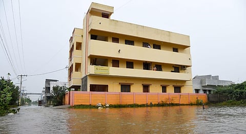 Residents were unsure of when the water level would recede and how the stagnation occurred.