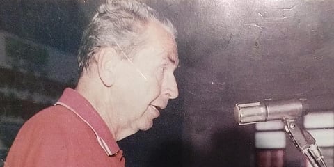 Father Hermann Bacher (Photo| Facebook)