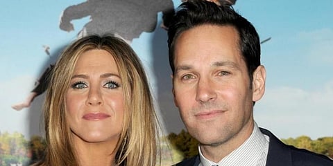 Hollywood actors Jennifer Aniston and Paul Rudd (Photo | AP)